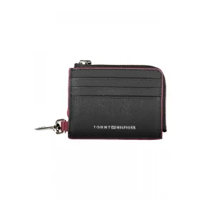 Tommy Hilfiger fekete férfi bőr pénztárca 10 x 8 x 2 cm