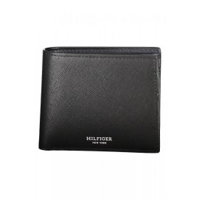 Tommy Hilfiger fekete férfi bőr pénztárca 11 x 10 x 2 cm