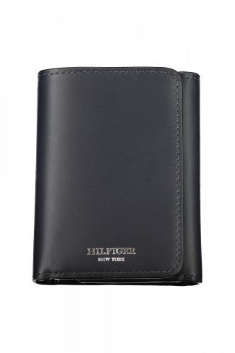 Tommy Hilfiger sötétkék férfi bőr pénztárca 11 x 9 x 3 cm