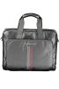 Tommy Hilfiger férfi fekete műbőr aktatáska,laptoptáska