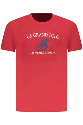 U.S. Grand póló férfi rövid ujjú póló, piros