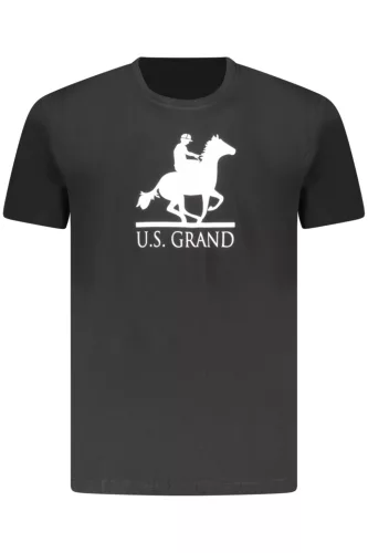 U.S. Grand póló rövid ujjú póló férfi fekete
