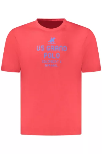 U.S. Grand póló férfi rövid ujjú póló, piros