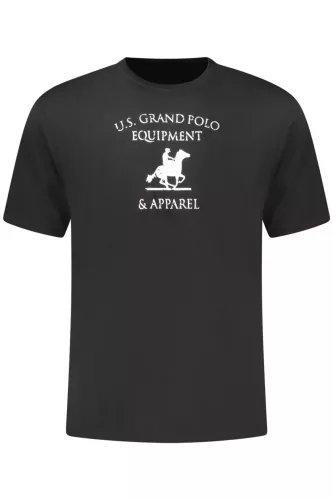 U.S. Grand póló rövid ujjú férfi fekete