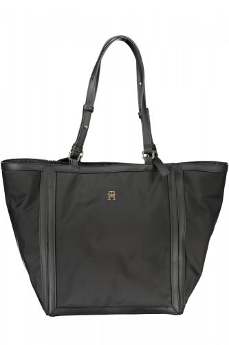 Tommy Hilfiger fekete női válltáska, shopper táska 40 x 30 x 22 cm