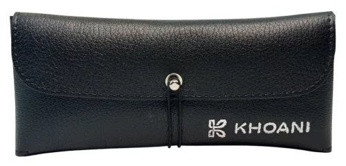 Blázek & Anni fekete bőr szemüvegtok