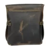 Blázek & Anni Verona, unisex elöl zsebes bőr oldaltáska 33 x 28 cm