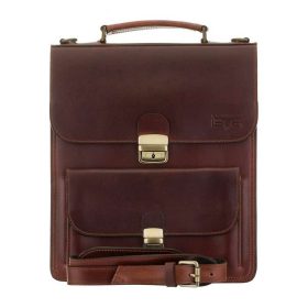   Blázek & Anni elől zsebes elegáns férfi bőr oldaltáska 32 x 29 cm