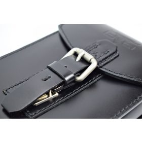 Kis méretű bőr oldaltáska, válltáska 22x14.5 cm