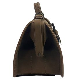   Blázek & Anni átfogópántos bivalybőr női orvosi táska, vállpánttal 43 x 18 x 24 cm