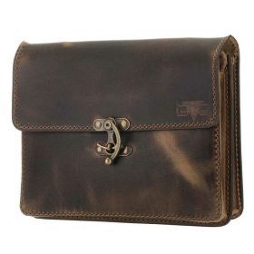   Blázek & Anni lengőzárs pull-up női bőr válltáska 27 x 20 cm