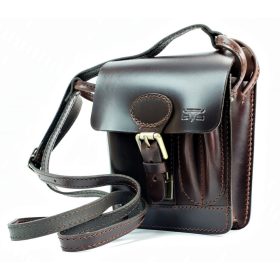   Blázek & Anni tolltartós, zsebes, kisméretű uniszex bőr oldaltáska 19 x 16 cm