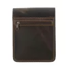 Blázek & Anni zsebes koptatott hatású kisméretű pull-up bőr oldaltáska 19 x 16 cm
