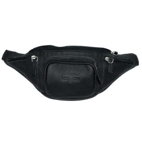 Blázek & Anni fekete bőr övtáska