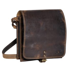 Blazek & Anni pull-up bőr oldaltáska 25 x 27 cm