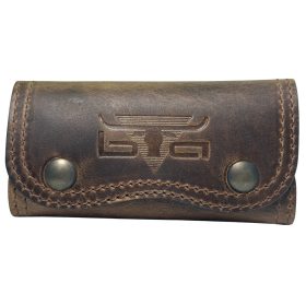 Blázek & Anni nagy bőr kulcstartó