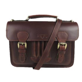   Blázek & Anni tolltartós mini női bőr aktatáska 33 x 23,5 cm