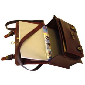   Blázek & Anni sarkantyús klasszikus díszes, dupla záras női bőr kézitáska, válltáska 25 x 18,5 cm