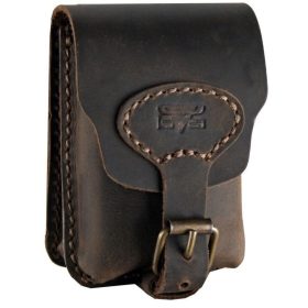   Blázek & Anni álló antikolt pull-up bőr övtáska 12 x 16 cm