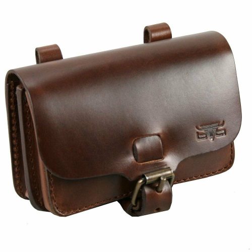 Blázek & Anni selyemfényű fekvő bőr övtáska 15,5 x 10 cm