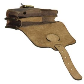 Blázek & Anni fekvő bivalybőr övtáska 15,5 x 10 cm