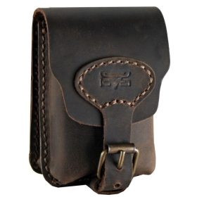   Blázek & Anni mini álló antikolt hatású bőr övtáska 9 x 13 cm