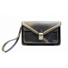 Blazek&Anni koptatott férfi bőr autós táska