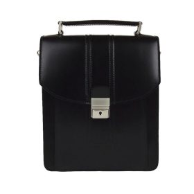   Blázek & Anni három rekeszes kisméretű bőr oldaltáska 21 x 25 cm