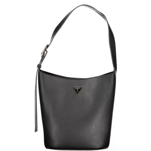 Guess Jeans Meridian II fekete női válltáska szett 28 x 24 x 16 cm