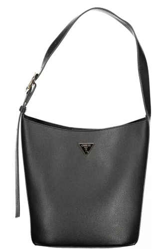 Guess Jeans Meridian II fekete női válltáska szett 28 x 24 x 16 cm