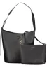 Guess Jeans Meridian II fekete női válltáska szett 28 x 24 x 16 cm