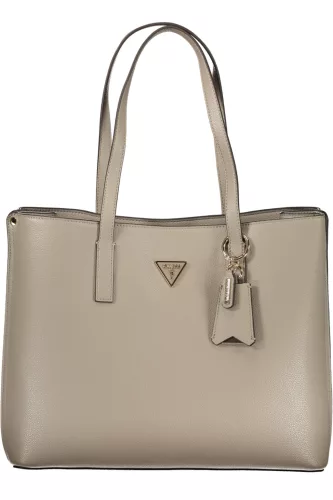 Guess Jeans Meridian II taupe női válltáska 35 x 28 x 11 cm