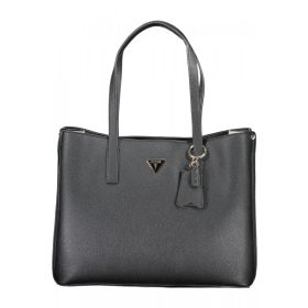   Guess fekete női válltáska, shopper táska 41 x 29 x 11 cm