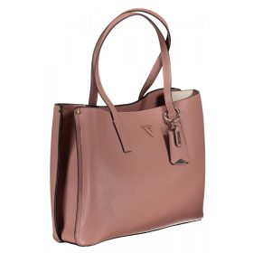   Guess rózsaszín női válltáska, shopper táska 41 x 29 x 11 cm
