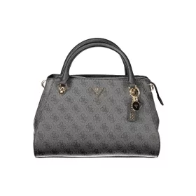   Guess Jeans Noelle II fekete mintás női kézitáska 31 x 22 x 11 cm