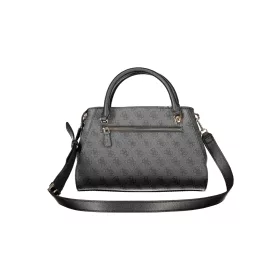   Guess Jeans Noelle II fekete mintás női kézitáska 31 x 22 x 11 cm