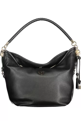 Guess Jeans Danya fekete női válltáska 24 x 28 x 12 cm