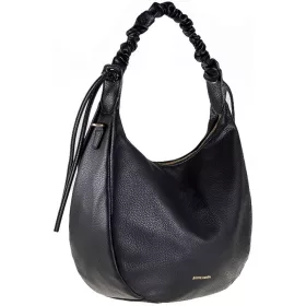 Pierre Cardin fekete rostbőr női válltáska 36 x 30 cm