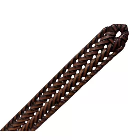Rialto fonott barna férfi bőr öv, 135 cm