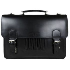Hat tolltartós válaszfalas férfi bőr aktatáska 41 x 29 cm.