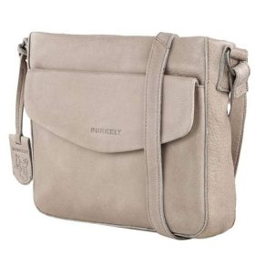   Burkely Just Jackie Crossover L Flap, szürke női bőr válltáska