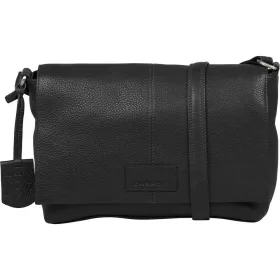   Burkely Soft Skylar fekete színű női bőr oldaltáska, crossbody