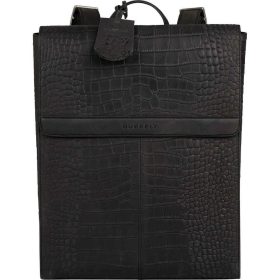   Burkely Casual Cayla fekete női bőr hátizsák,  laptoptáska 14"