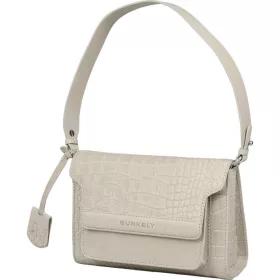   Burkely Casual Cayla törtfehér női bőr válltáska 23 x 15,5 cm