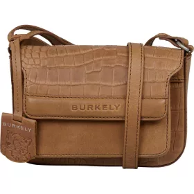   Burkely Casual Cayla konyak női bőr mini válltáska 19 x 12 cm
