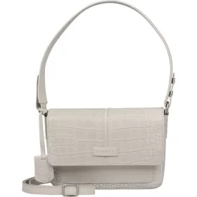   Burkely Cool Colbie törtfehér kroko női bőr válltáska 22 x 16 cm