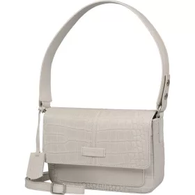  Burkely Cool Colbie törtfehér kroko női bőr válltáska 22 x 16 cm
