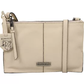 Burkely Mystic Maeve satchel bézs női bőr válltáska