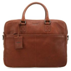Burkely Antique Avery konyak bőr laptoptáska 15,6"