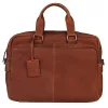 Burkely Antique Avery konyak színű bőr laptoptáska 15,6"